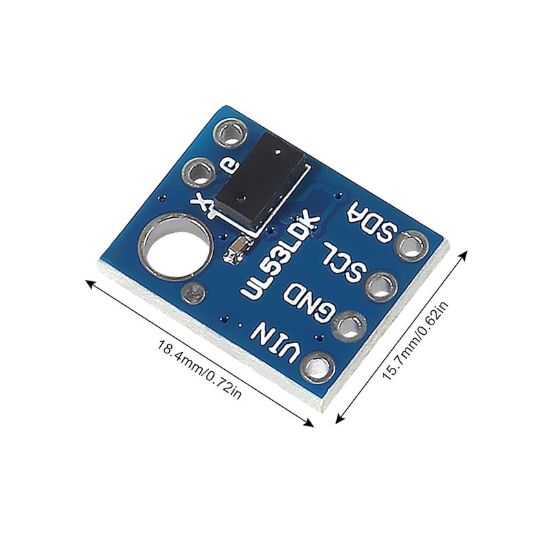 Coliao 6pcs GY-530 VL53L0X Ranging Sensor Module VL53L0X Time-of-Flight (ToF) Ranging Sensor Breakout 2.8-5V I2C IIC Interface Communication - Image 4